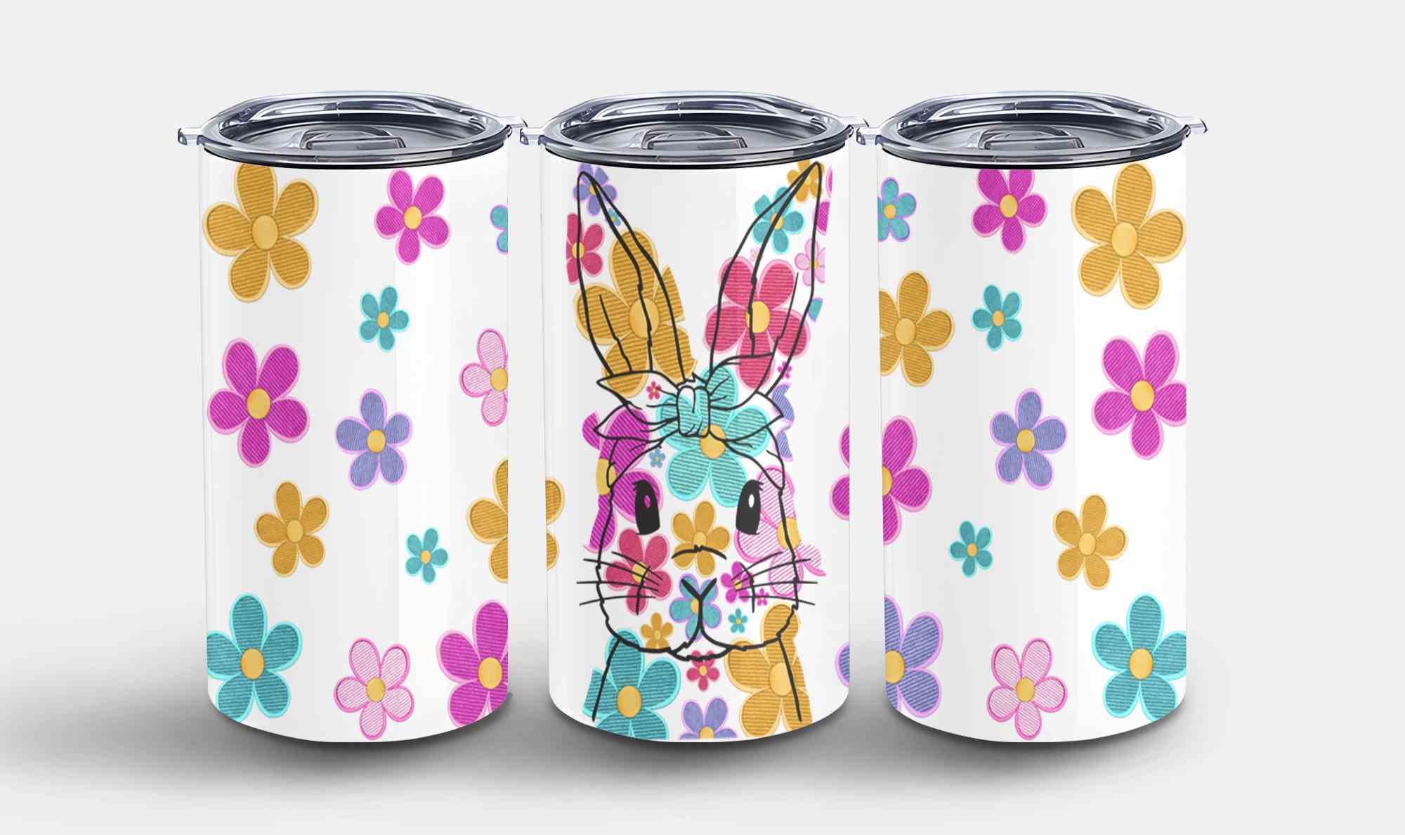 Embroidered Easter Bunny-10349
